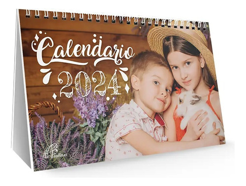 Calendario Escritorio Mini Animalitos 2024 Kit X 4 Unidades