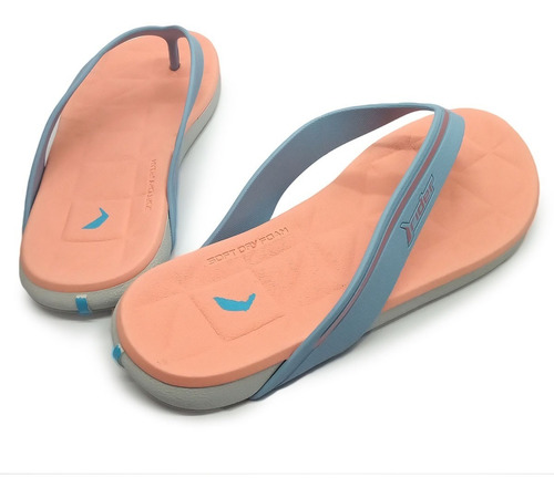 Ojota Mujer Playa Pileta Plantilla Soft Dry Foam Suave Rider