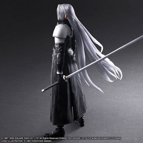 Sephiroth Play Arts Kai Final Fantasy Vii Remake (Usado)
