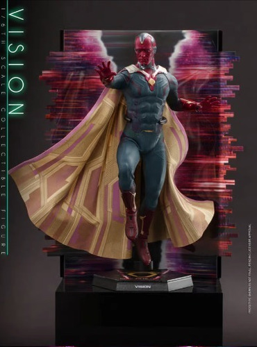 Vision Marvel Wanda Vision Sixth Scale Figure By Hot Toys
