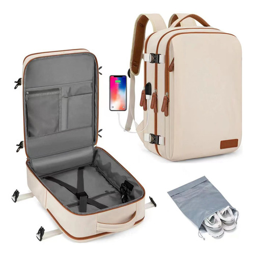 Mochila Para Computadora, Elegante Mochila De Viaje, Bolsa De Almacenamiento