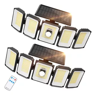 Luzes Solares Led Com Sensor De Movimento Para Exterior