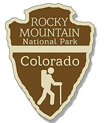 Imán Punta De Flecha ''rocky Mountain National Park''