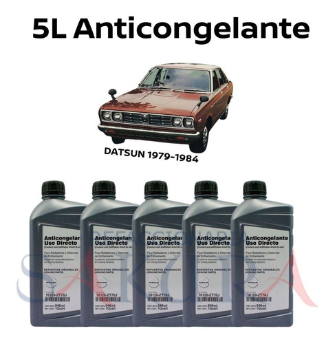 Anticongelante Azul Original 5 Litros Datsun 1979