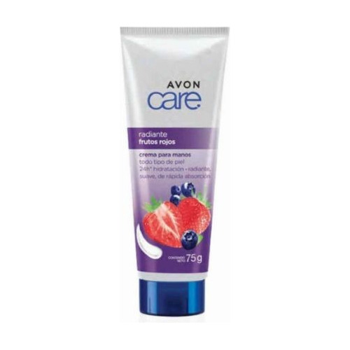 Avon Care Crema Para Manos Hidratación Radiante Frutos Rojos