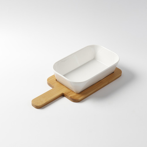 Bowl De Comida Para Centro De Mesa De Ceramica Blanco