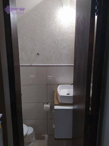 Imagem 8 de 14 de Sobrado Com 2 Dormitórios À Venda, 58 M² Por R$ 340.000 - Vila Valparaíso - Santo André/sp - So0564