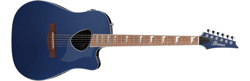 Ibanez Altstar Guitarra Electroacústica Brazo Tipo Electrica Color Azul Material Del Diapasón Walnut Orientación De La Mano Diestro