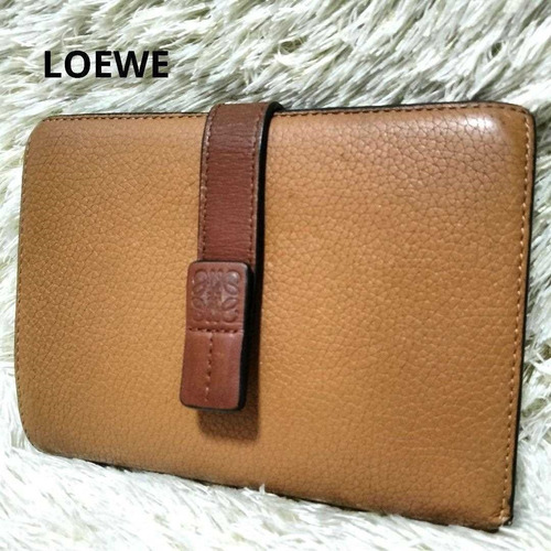 Billetera Loewe Mujer Cuero Legitimo Importado Japon