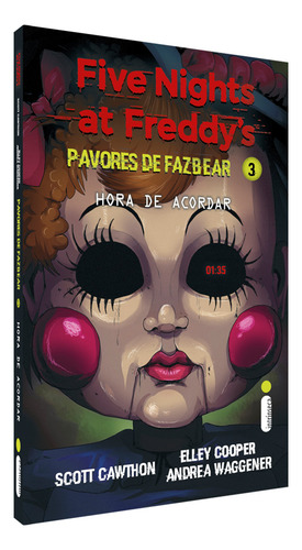 Hora De Acordar!: Five Nights At Freddys: Pavores De Fazbear, De Cawthon, Scott. Five Nights At Freddys - Pavores De Fazbear, Vol. 3. Editorial Intrínseca, Capa Mole, Edição 1 Em Português, 2024