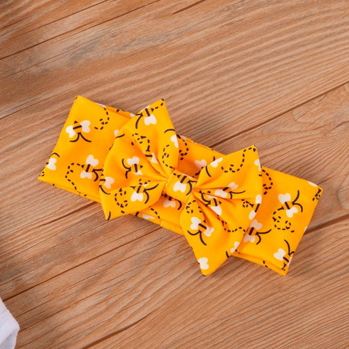 Mono C Para Niña Pequeña A1648, Ropa Con Estampado De Abeja