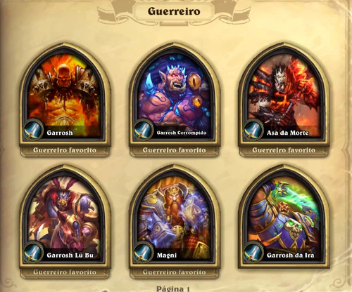 Conta Hearthstone 2017