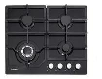 Comprar Anafes Gas James Vidrio Negro Encendido Quemador Triple 