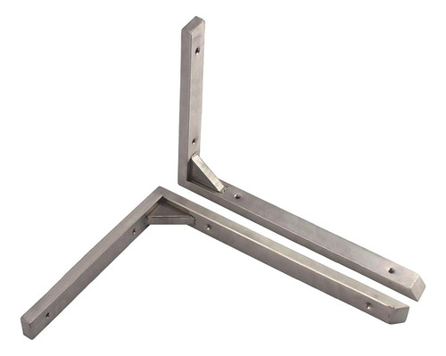 2 Piezas Soporte De Estante De Pared Para 12 Pulgadas