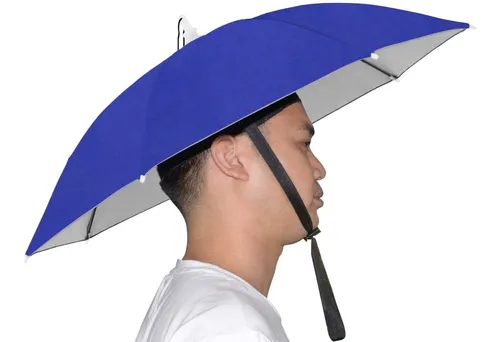 Nueva Vi Paraguas Sombrero De Adultos Y Niños Casquill... Nueva Vi Paraguas Sombrero De Adultos Y Niños Casquill...