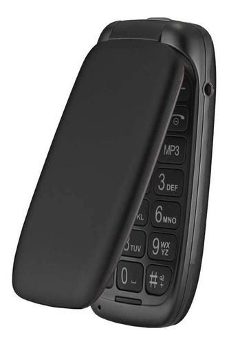 Multilaser Flip Up Dual SIM 32 MB negro 32 MB RAM