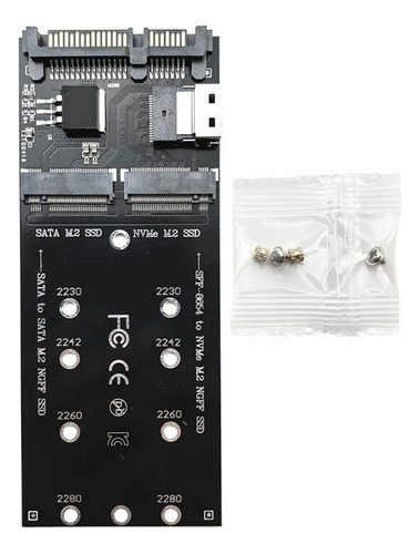 Adaptador M2 Ssd M.2 Ngff Ssd A + M2 Nvme Ssd A Sff-8654 C