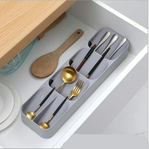 Imagen 3 de 5 de Organizador De Cubiertos Cuchillos Tenedores Cucharas