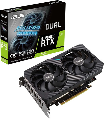 Tarjeta Gráfica Para Juegos Asus Dual Geforce Rtx 3050 Oc