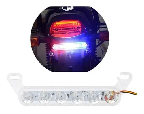 comprar Tercer Stop Para Moto Federal Placa - Maletero