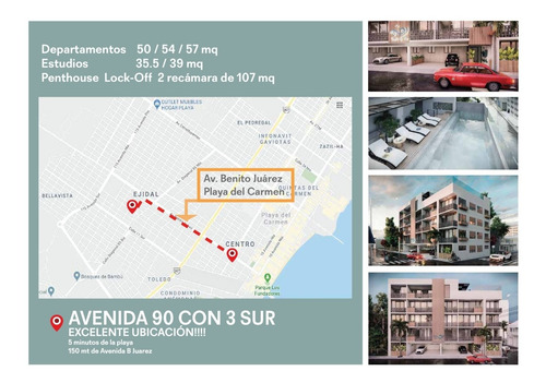 Imagen 7 de 7 de Departamento En Venta,la Mejor Invercion De La Riviera Maya!