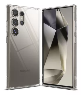 Funda robusto Ringke Fusion Galaxy S24 Ultra transparente para Samsung Galaxy S24 Ultra por 1 unidad
