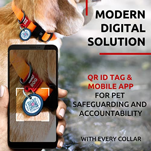 Collar Perro Impermeable Waudog - Ajustable Para Perros
