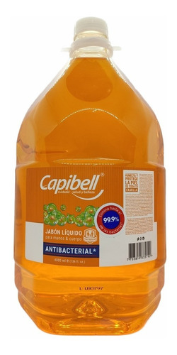 Jabon Liquido Manos Antibacterial Galon - L a $5557
