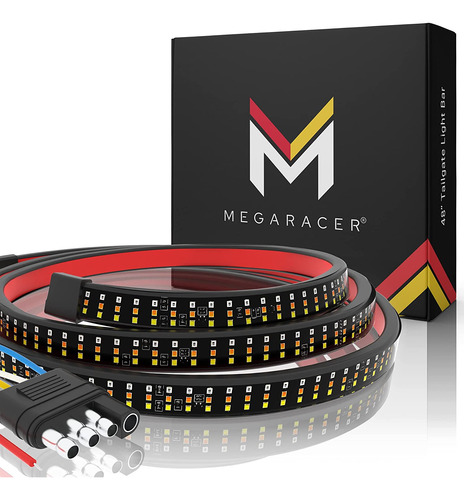 Portón Trasero Led Mega Racer Triple Fila 48 Pulgadas De...