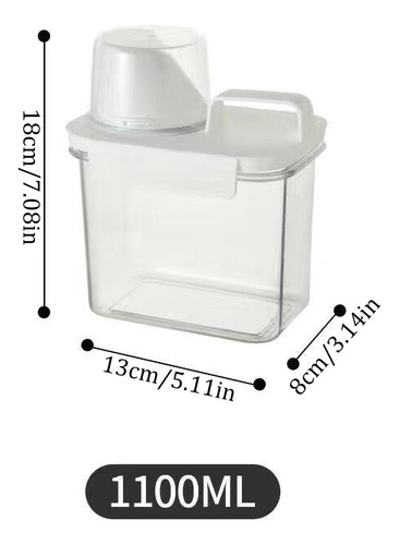 Contenedor De Detergente Líquido Para Ropa Dispensador De De