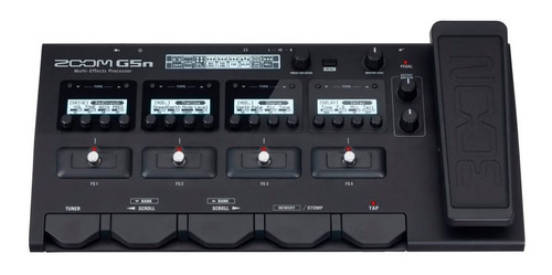 Imagem 3 de 10 de Pedaleira Zoom Modulo De Efeito Para Guitarra G5n