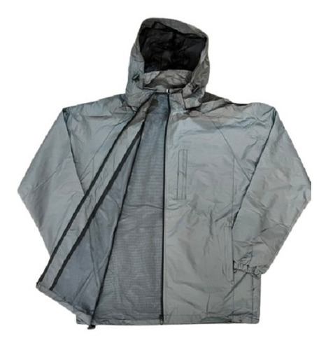 Imagen 2 de 2 de Corta Viento De Hombre Ligera Impermeable Con Malla