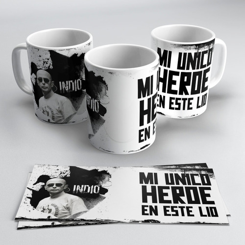 Taza Ceramica Sublimada El Indio Solari #253