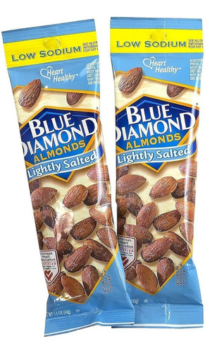 Almendras Ligeramente Saladas 12 Unidades Blue Diamond