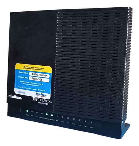 Modem Telmex Fibra Optica 2022 Tp-link Xc320-g6v Doble Banda Negro (Usado)
