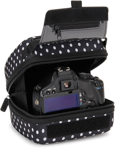 Funda Estuche Para Camara Digital Usa Gear De Eva Lunares