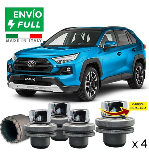 Birlos De Seguridad Galaxylock Toyota Rav 4 Xle Awd