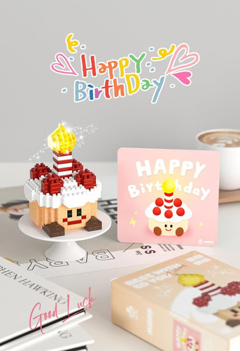 Mini Kit De Construcción Strawberry Shortcake Happy Cake Par