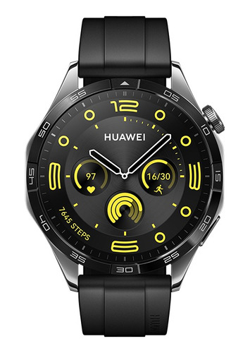 Smartwatch, Huawei, Watch Gt4 46mm,design Geométrico,preto Cor da pulseira Preto