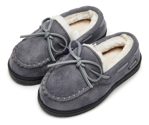 Zapatillas Moccasin Para Niños Con Zapatil B09gbgqm6y_010424