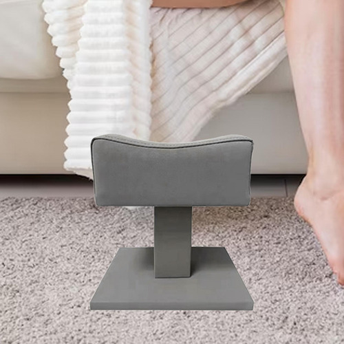 Reposapiés Para Manicura Y Pedicura Reposapiés Suave Gris