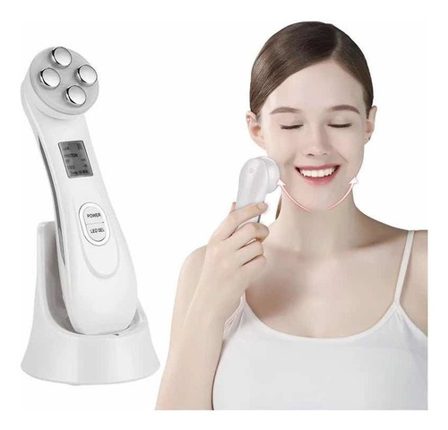 Aparelho Rejuvenescedor Facial 5 Em 1 Radio Frequência 110v/220v