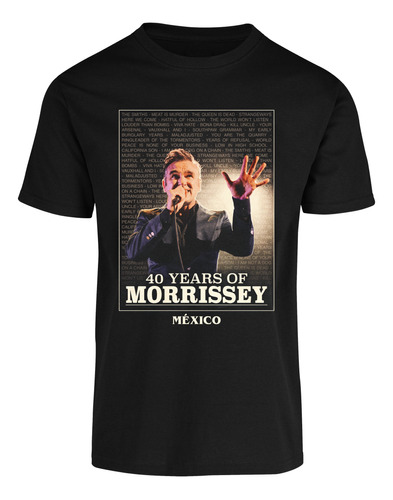 Playeras Morrissey The Smiths Mexico 2024 Full Color 