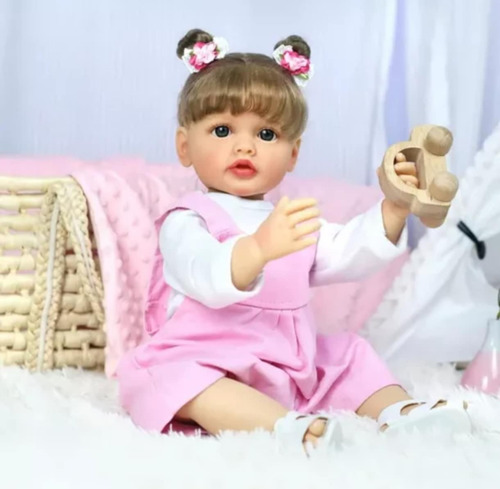 Bebe Reborn Original Vinilo Completo Isabela Doll