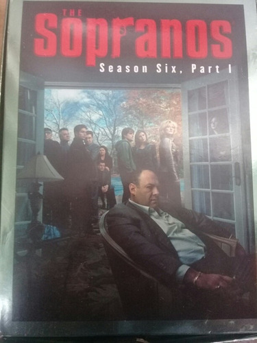 The Sopranos.season Six Part I. Caja Con 4 Dvds Original