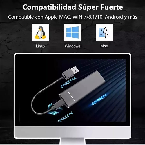 Disco Portátil Duro Externo Alta Velocidad Ssd 16tb (1600gb) Varmi