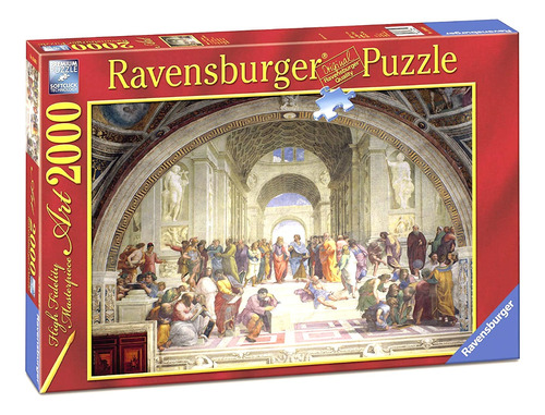 Rompecabezas Escuela De Atenas 2000pz Ravensburger Raffaello