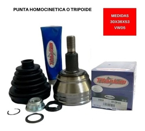 Punta Tripoide Volkswagen Golf Gti Gls 1.8 2001