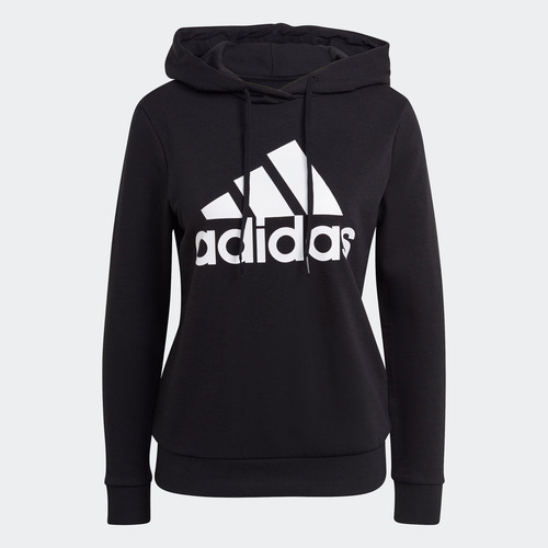 Imagen 3 de 9 de Buzo Con Capucha Essentials Logo Holgado adidas