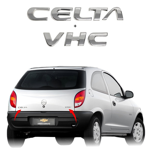 Emblemas Celta E Vhc Mala 2001 2002 2003 2004 2005 2006